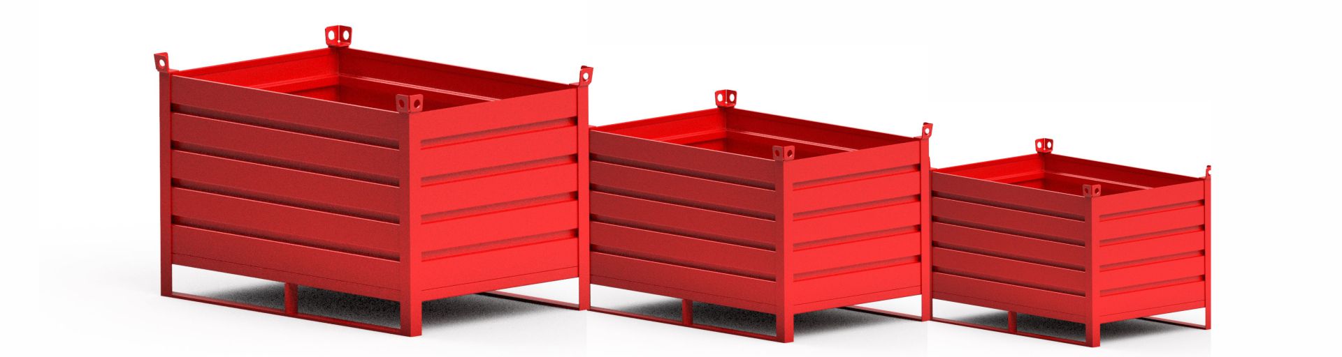 Sheet metal containers